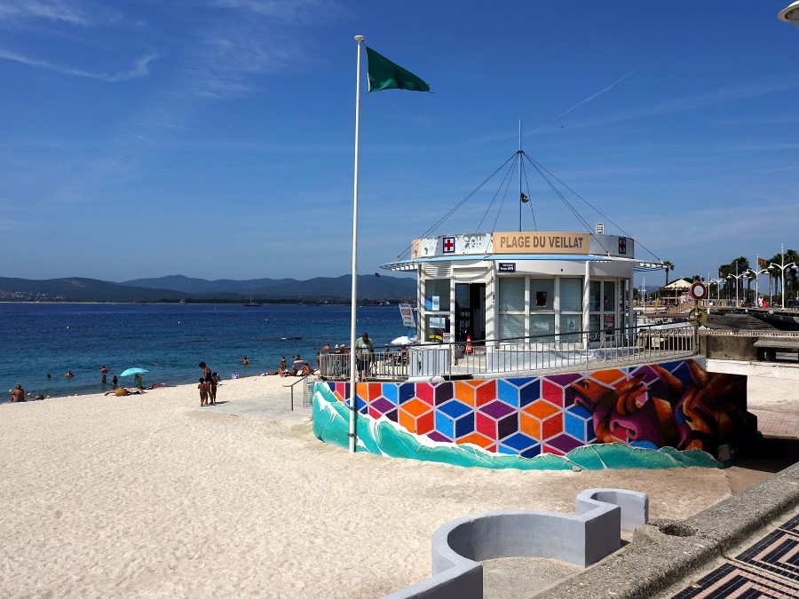 saint raphael cite balneaire plage