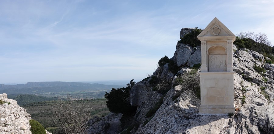 sainte baume oratoire col pilon grotte marie madeleine