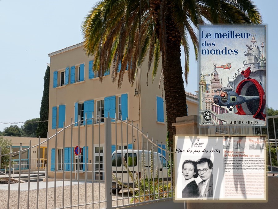 villa maison aldous huxley sanary sur mer meilleur des mondes