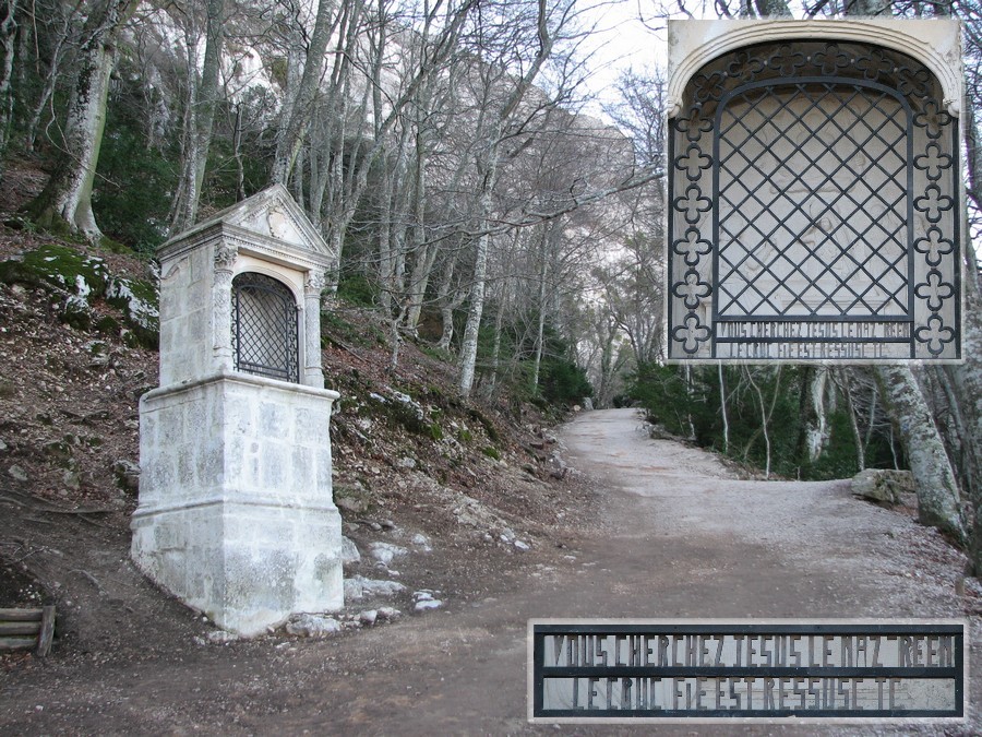 oratoire sainte baume grotte marie madeleine
