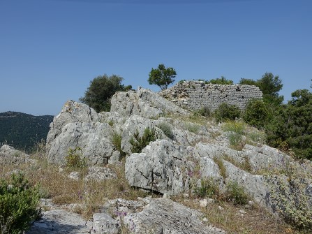 ruines ancien village vieille valette le revest les eaux la valette du var