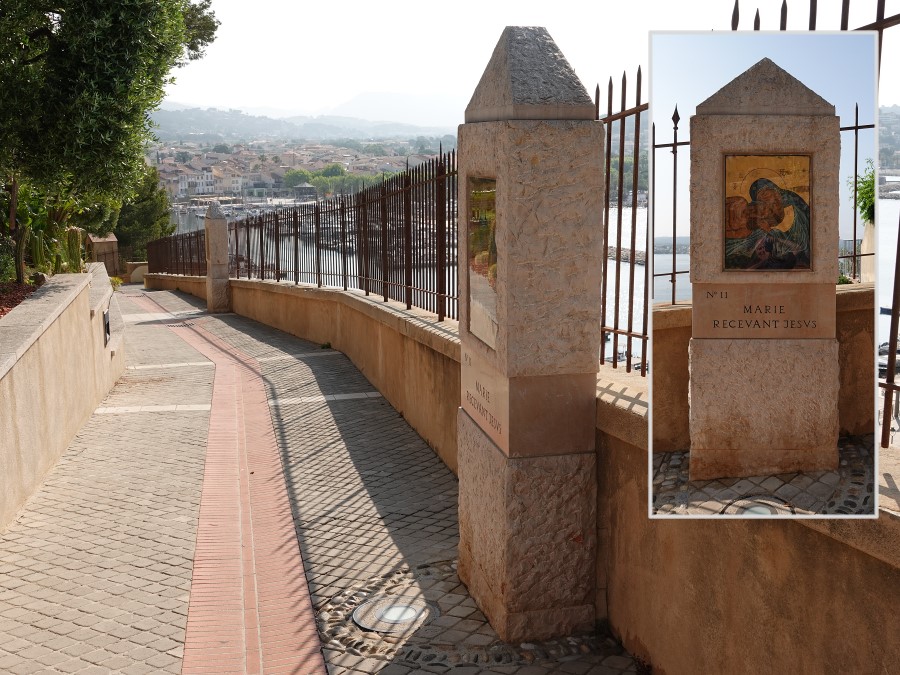 sanary onzieme oratoire nr 11 marie recevant jesus