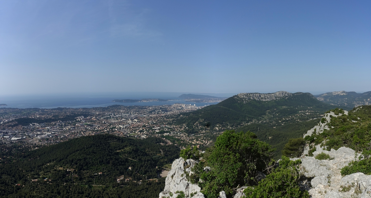 toulon vue coudon