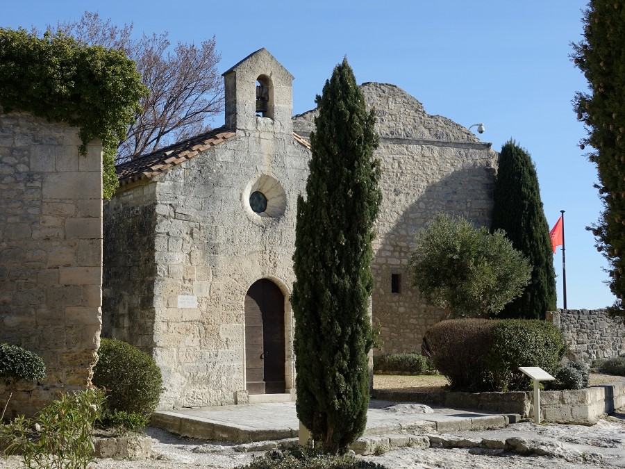 chapelle saint blaise chateau baux de provence