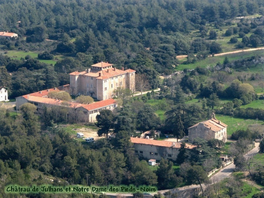 chateau julhans notre dame pieds noirsroquefor la bedoule