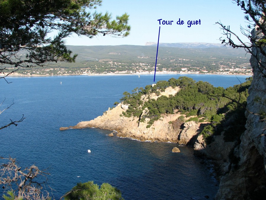 tour pointe grenier st cyr sur mer