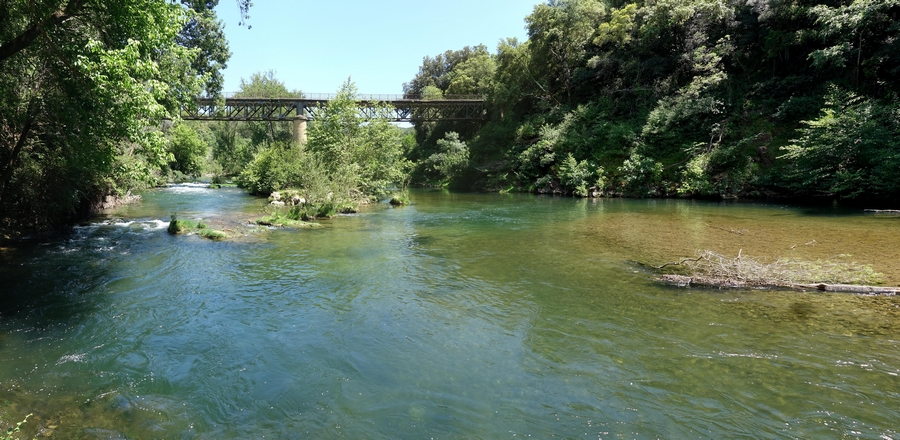 pont de fer aille argens arcs vidauban tournavelle
