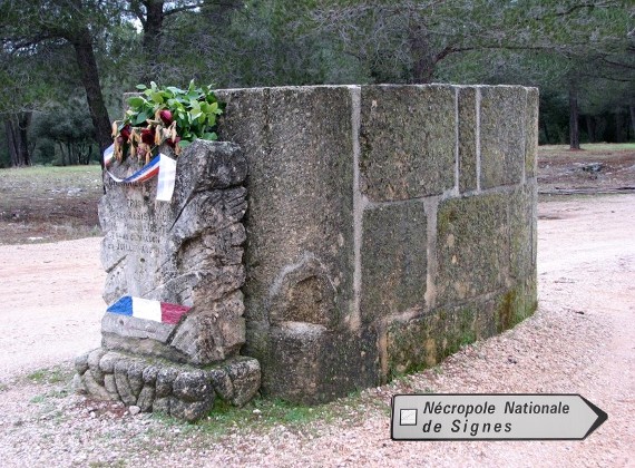 necropole nationale charnier de signes 1944
