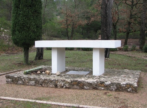 charnier de signes autel