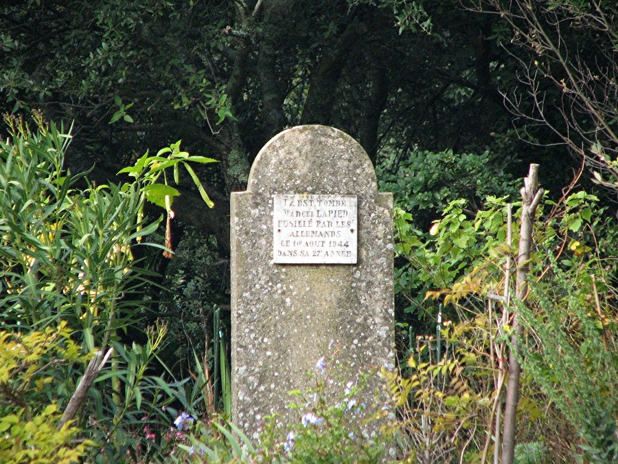 marcel lapied monument signes fusille 199
