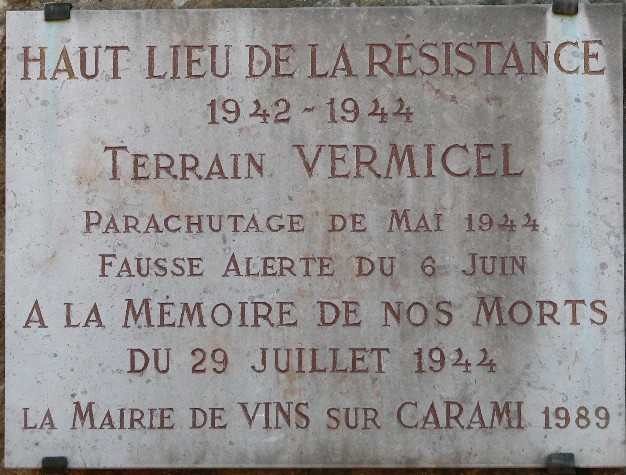 vins sur caramy chemin resistants